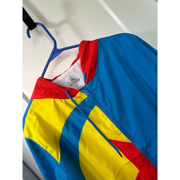 Disney Parks Luxo Ball Toy Story Hooded Windbreaker Jacket Multicolor Size Small - Picture 2 of 10